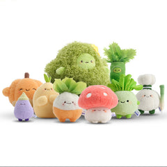 Bazuuyu Vegetable Family Series Plush Toy Use For Home, Desktop, Backpack, or Gift Cute and Lovely Toys