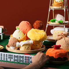 Bazuuyu Hot Pot Restaurant Morchella Plush toy