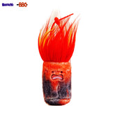 Bazuuyu BBQ Restaurant barbecue series Plush toy-Red Charcoal Fire