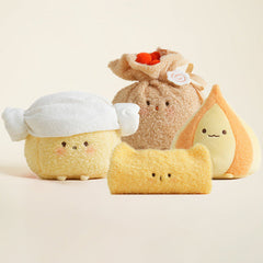 bazuuyu hot pot restaurant Plush toy set 3