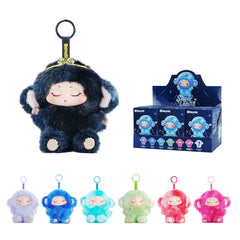 Whole Set -BAZUUYU Sugar Lab Collectible Plush Doll Blind Box 4.72 in, Random Design Action Figures Collectible Toys Home Decorations,Cute Bag Charm Pendant for Purse & Backpack