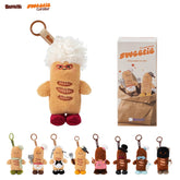 Bazuuyu Sweetie Curator Baguette Bread Plush Blind Box,Collectible Toys Home Decorations,Cute Bag Charm Pendant for Purse & Backpack, Holiday Birthday Gifts for Girls and Boys