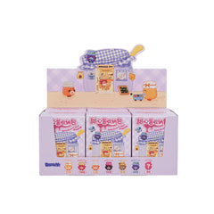 Bazuuyu Sweetie Jam Mini Pouch Blind Box, Cute Fruit Jam Plush Coin Purse, Fluffy Zipper Storage Bag, Kawaii Plush Keychain Bag Charm, Collectible Surprise Gift