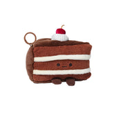 Bazuuyu ⅛Sweetie-Tiramisu Cake Plush Pendant Collectible Toys Home Decorations,Cute Bag Charm Pendant for Purse & Backpack, Holiday Birthday Gifts for Girls and Boys,5.91 inch