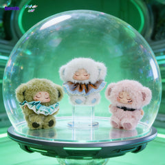 Whole Set -BAZUUYU PINK ME Collectible Plush Doll Blind Box 4.5 in, Random Design Action Figures Collectible Toys Home Decorations,Cute Bag Charm Pendant for Purse & Backpack