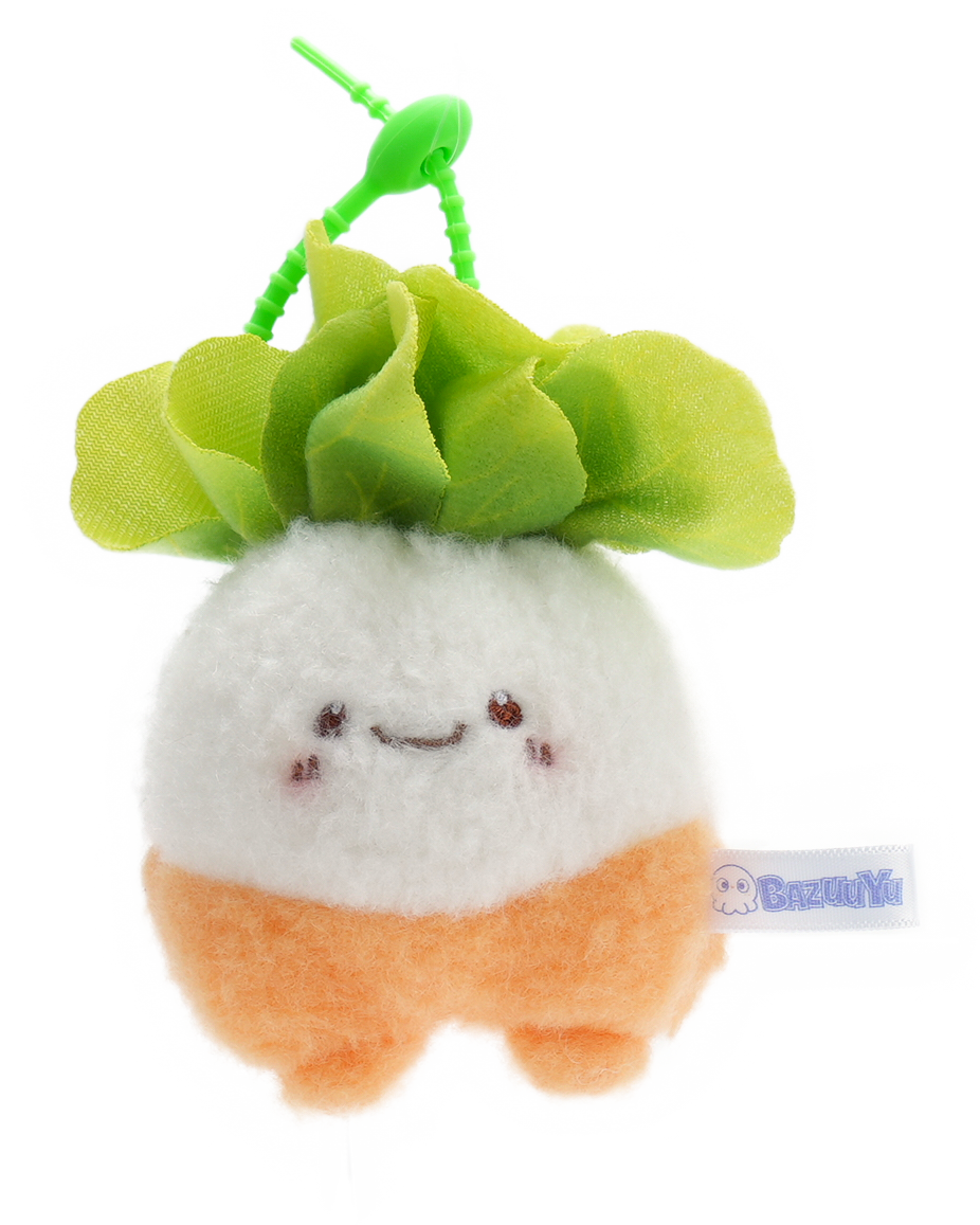 Bazuuyu Vegetable Family- Miss. Carrot Plush Toys
