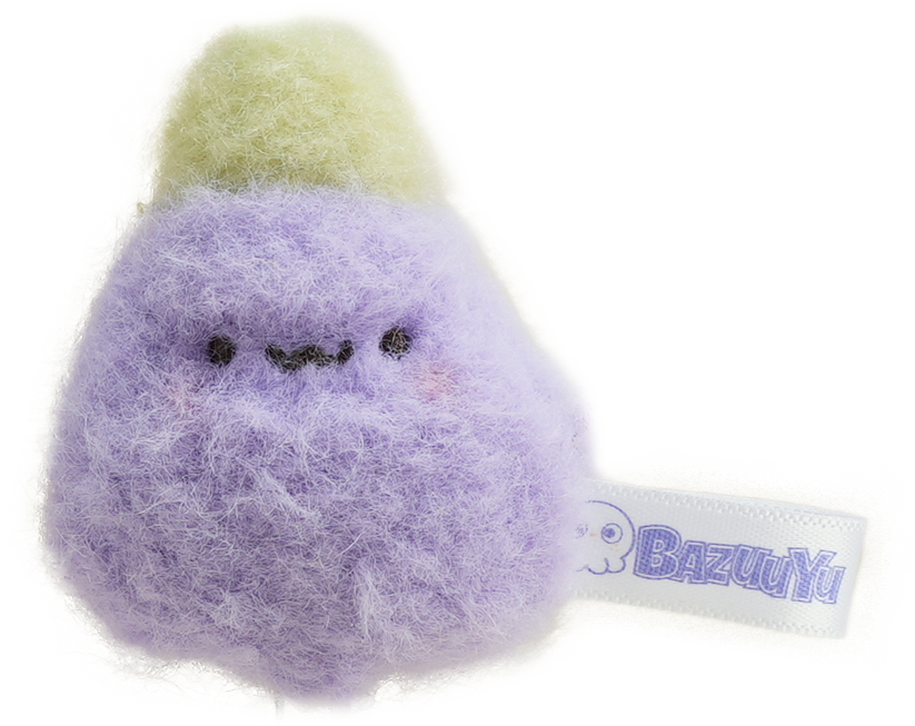 Bazuuyu Vegetable Family- Eggplant Treasure Plush Toys