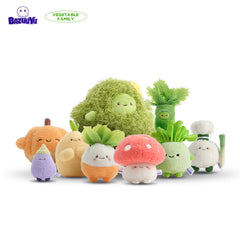 Bazuuyu Vegetable Family Series  Plush Toy Use For Home, Desktop, Backpack, or Gift Cute and Lovely Toys