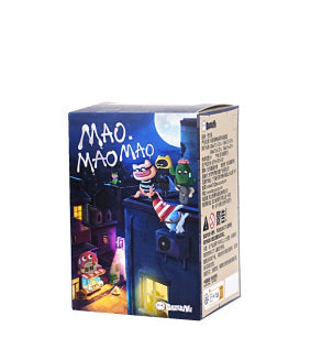 BAZUUYU MaoMaoMao Thief Series Plush Blind Box, Collectible Toys Home Decorations,Cute Bag Charm Pendant for Purse & Backpack, Holiday Birthday Gifts for Girls and Boys,Single Box