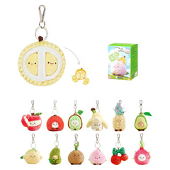 BAZUUYU Baba Orchard Series with Scented Plush Blind Box, Collectible Toys Home Decorations,Cute Bag Charm Pendant for Purse & Backpack, Holiday Birthday Gifts for Girls and Boys, Single Box