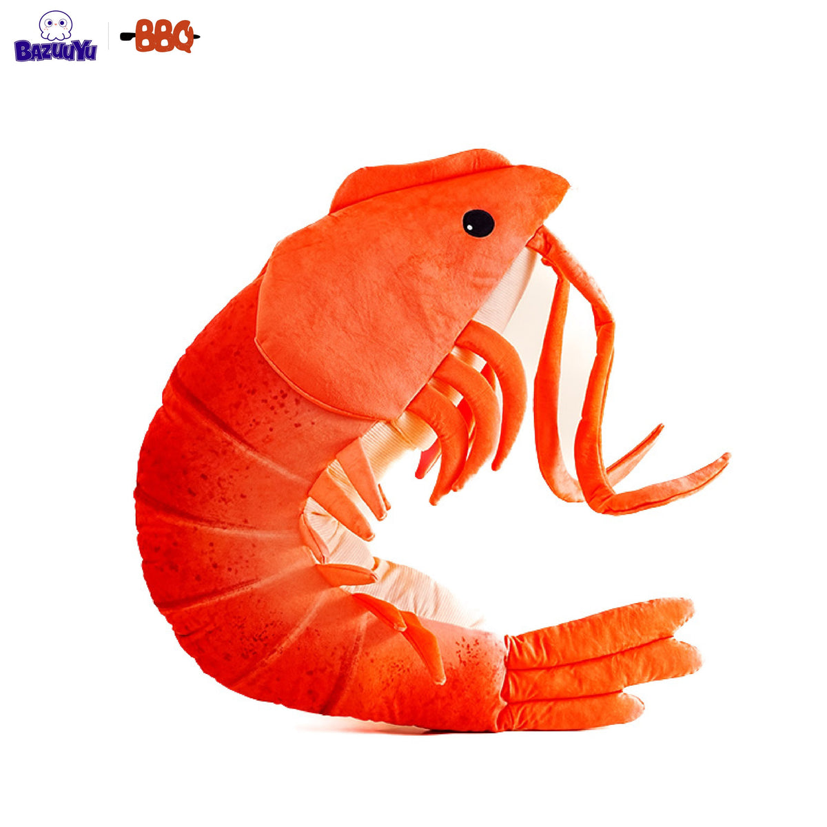 Bazuuyu BBQ Restaurant Seafood Series of Plush Toy Keychains Used for Desktop, Backpack Decorations or Gift Fun and Cute.