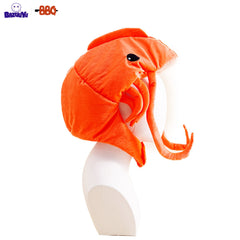Bazuuyu BBQ Restaurant Seafood series Plush toy-Shrimp