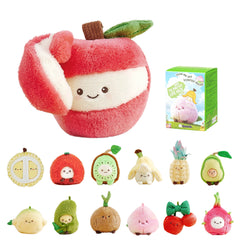 BAZUUYU Baba Orchard Series with Scented Plush Blind Box, Collectible Toys Home Decorations,Cute Bag Charm Pendant for Purse & Backpack, Holiday Birthday Gifts for Girls and Boys, Single Box
