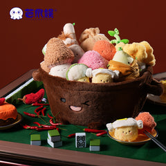 Bazuuyu  Hot Pot Restaurant  Crab Mushroom Plush  toy