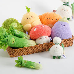Bazuuyu Vegetable Family Series  Plush Toy Use For Home, Desktop, Backpack, or Gift Cute and Lovely Toys