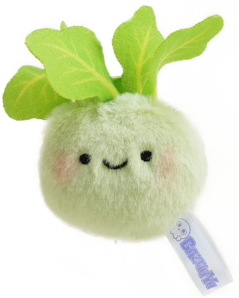 Bazuuyu Vegetable Family- Chubby Veggie Plush Toys