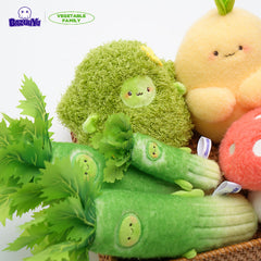 Bazuuyu Vegetable Family Series  Plush Toy Use For Home, Desktop, Backpack, or Gift Cute and Lovely Toys