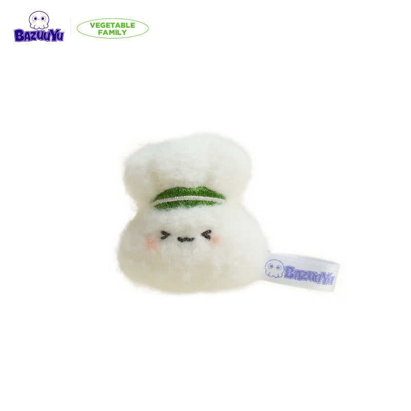 Bazuuyu Vegetable Family Series Plush Stuffed Toy Use For Backpack Charm Or Refrigerator Magnet Lovely And Cute Toys