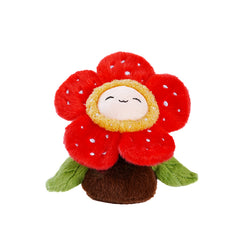 Bazuuyu Easy Flower  Plush Blind Box, Kawaii Magnetic Flower Stuffed Doll Collectible Bag Charm, Cute Mystery Toy Gift for Girls