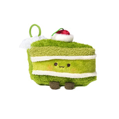 Bazuuyu ⅛Sweetie-Avocado Cake Plush Pendant Collectible Toys Home Decorations,Cute Bag Charm Pendant for Purse & Backpack, Holiday Birthday Gifts for Girls and Boys,5.91 inch