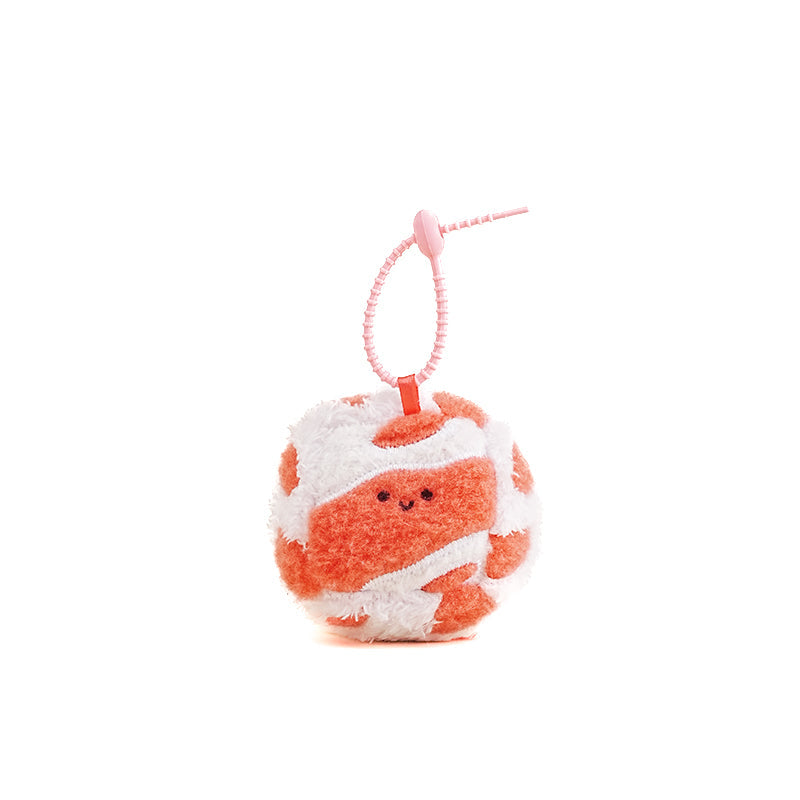 Bazuuyu BBQ Restaurant barbecue series Meat Plush Toy Keychains Used for Desktop,Backpack Decorations or Gift Fun and Cute.