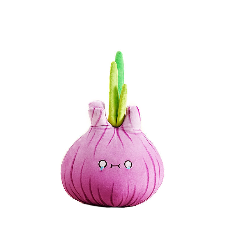 Bazuuyu BBQ Restaurant barbecue series Plush toy-Purple Onion