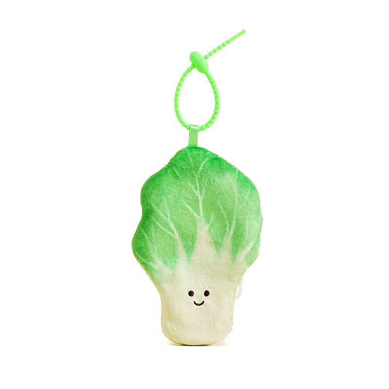 Bazuuyu BBQ Restaurant barbecue series Vegetable Plush Toy Keychains Used for Desktop,Backpack Decorations or Gift Fun and Cute.