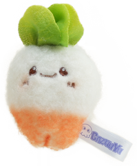 Bazuuyu Vegetable Family- Miss. Carrot Plush Toys