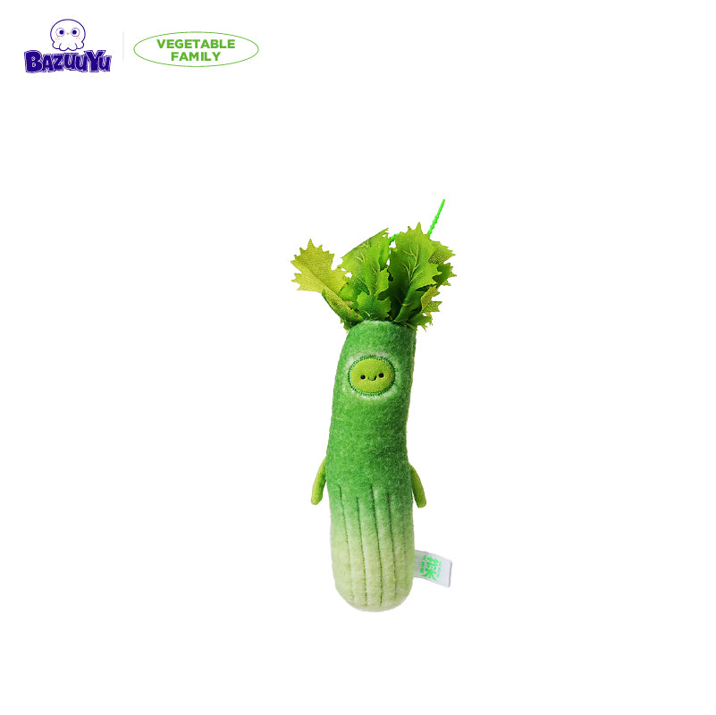 Плюшевые игрушки «Семейство овощей Базую» — свежий сельдерей. 