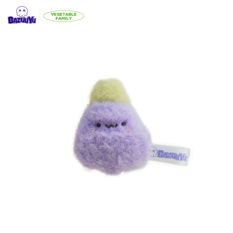 Bazuuyu Vegetable Family- Eggplant Treasure Plush Toys