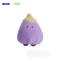 Bazuuyu Vegetable Family- Eggplant Treasure Plush Toys