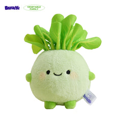 Bazuuyu Vegetable Family- Chubby Veggie Plush Toys