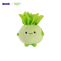 Bazuuyu Vegetable Family- Chubby Veggie Plush Toys