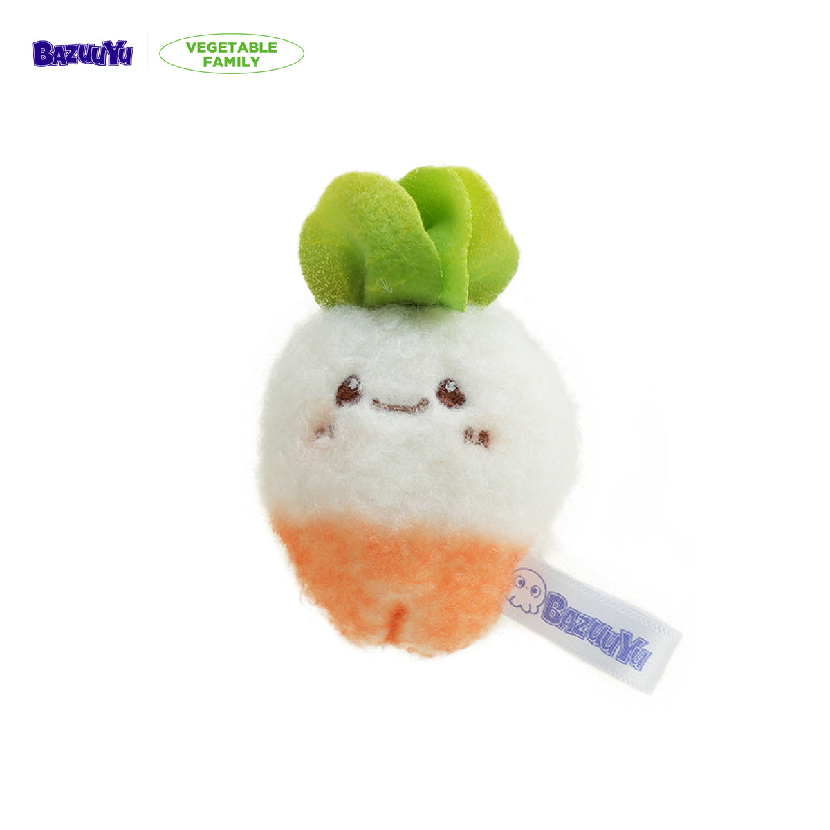 Bazuuyu Vegetable Family- Miss. Carrot Plush Toys