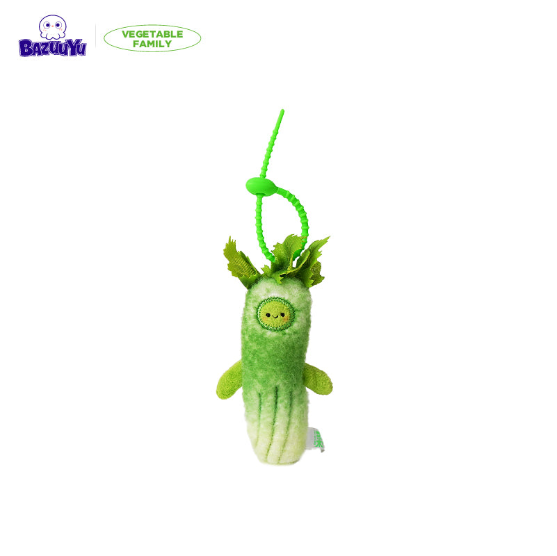 Плюшевые игрушки «Семейство овощей Базую» — свежий сельдерей. 